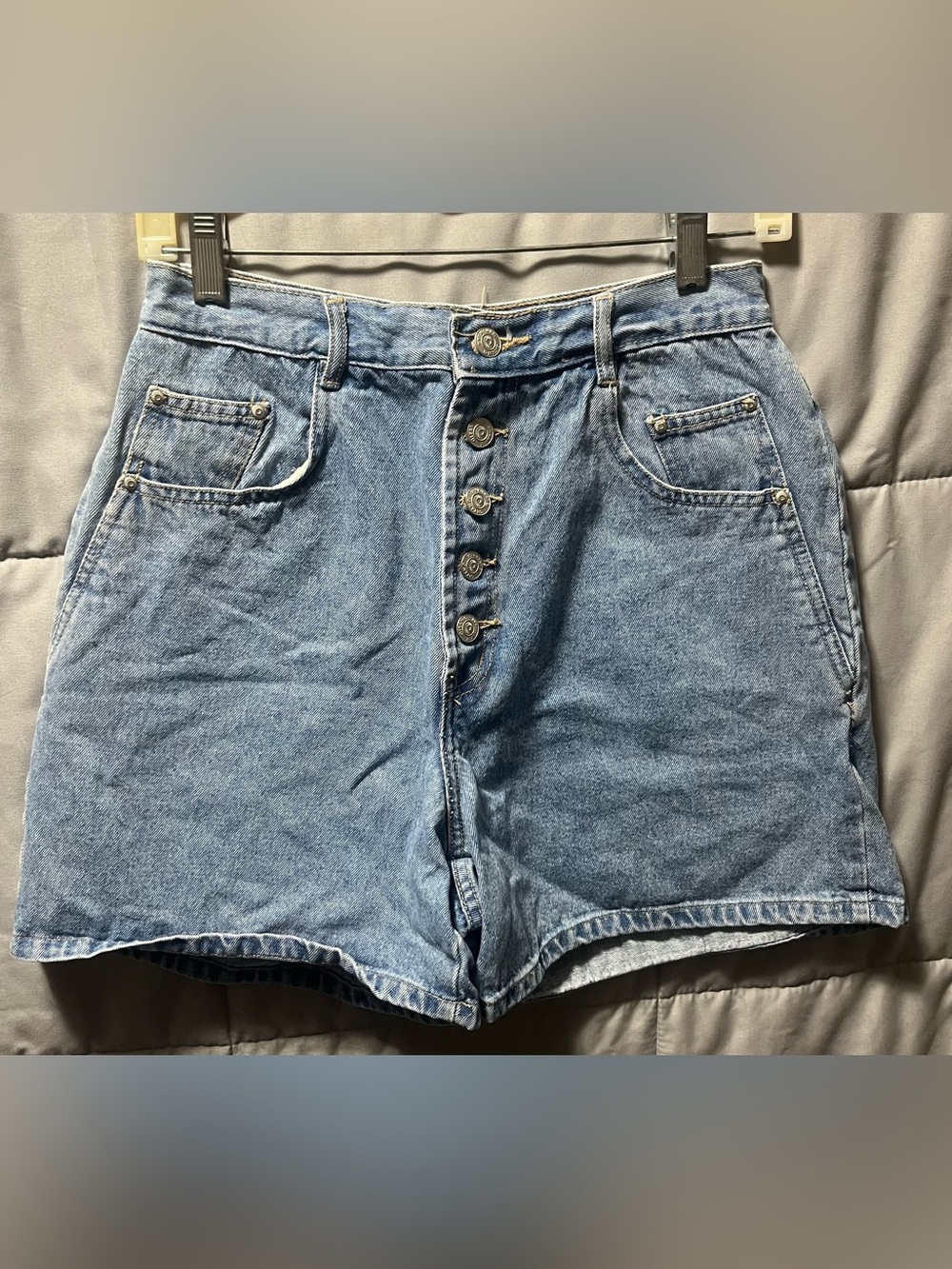 Vintage 90s Gitano Jorts Blue Jean Denim Shorts Mom Jeans High Rise Size 12